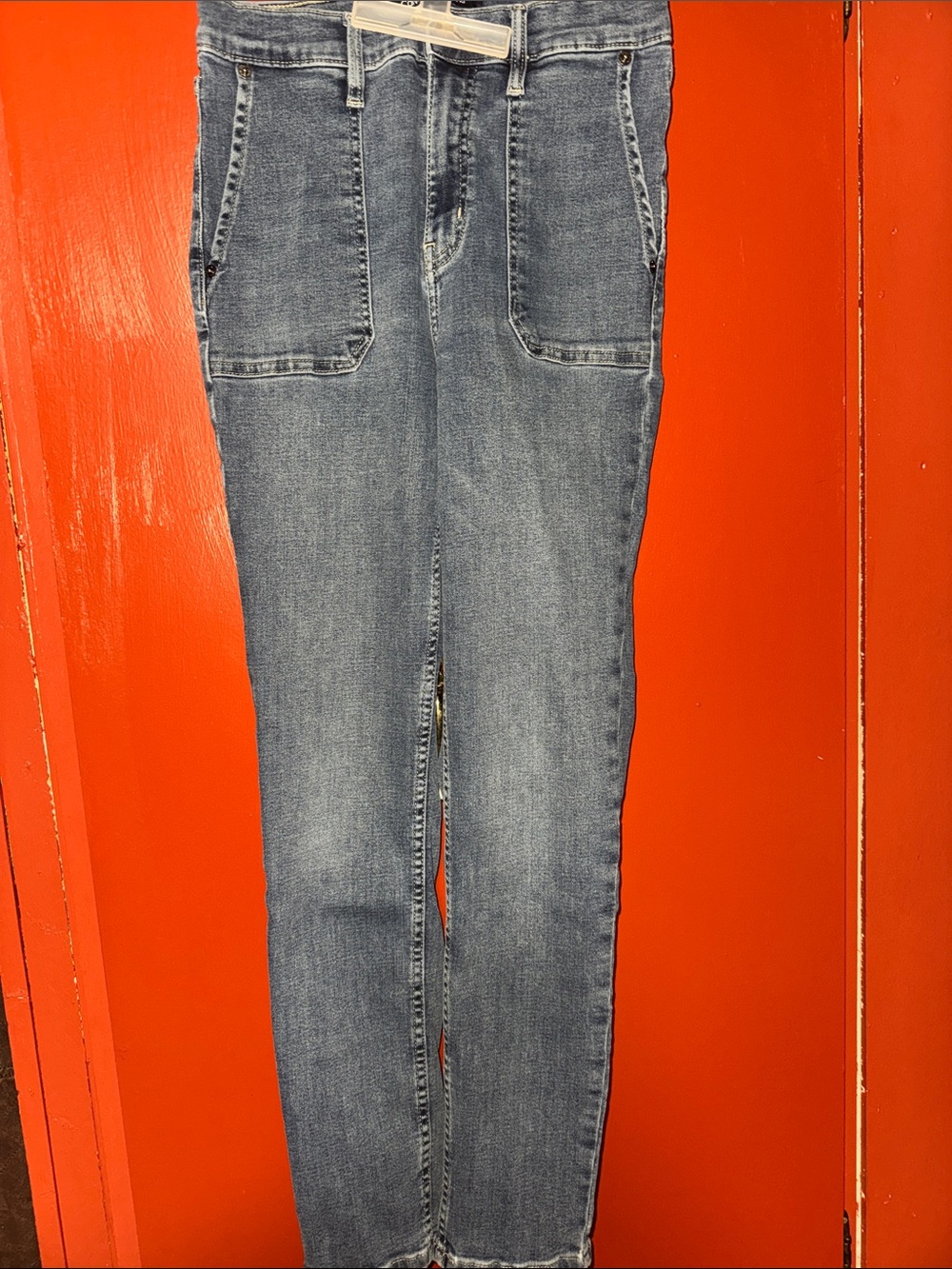 Calvin Klein Slim Skinny Jeans in Faded Blue